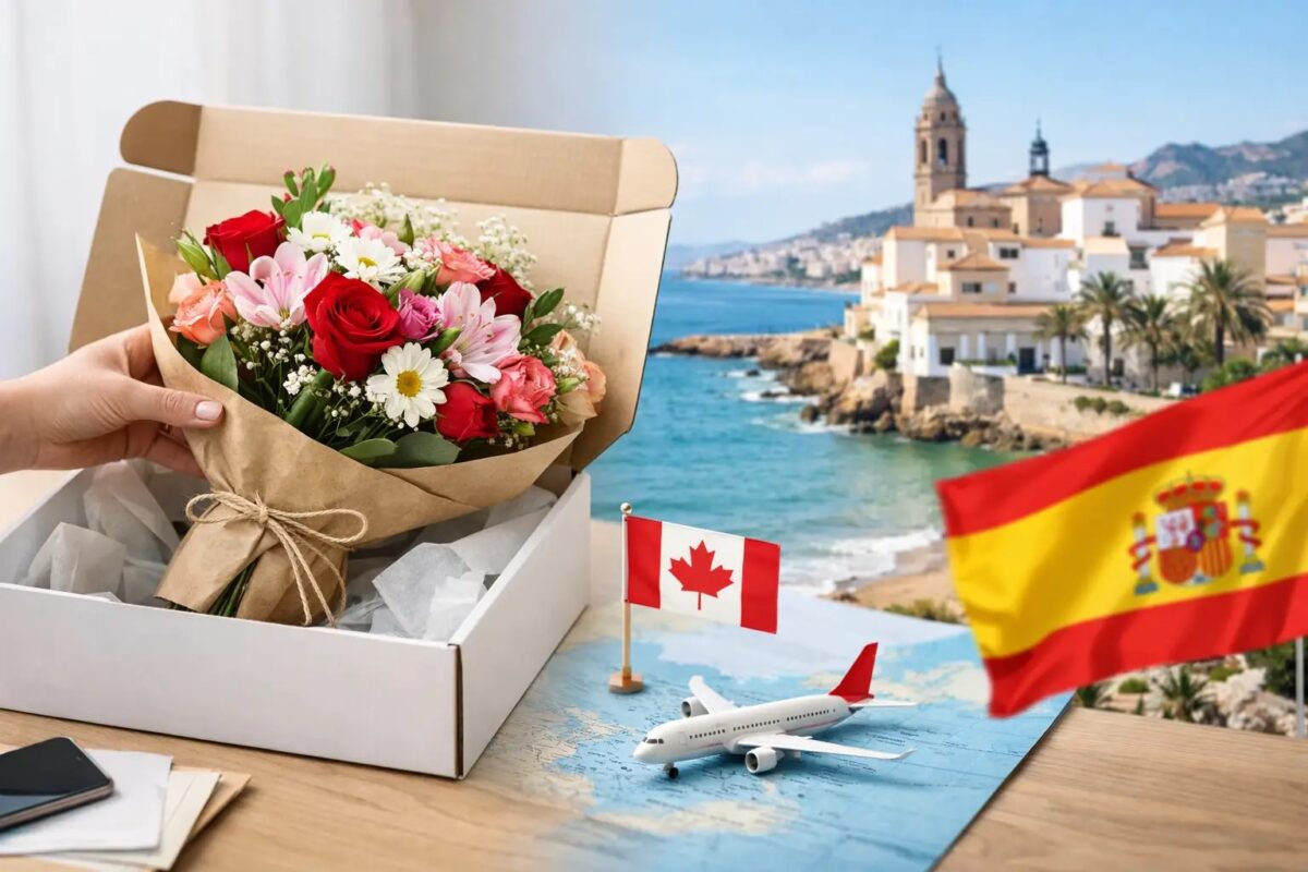 Send Flowers to Spain from Canada Easily