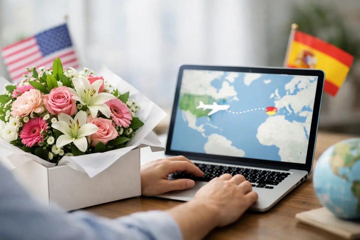 Send Flowers to Spain from USA Easily